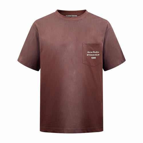 Acne Studios Short‑Sleeve Pocket Print T‑Shirt