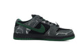 THERE Skateboards x Dunk Low SB Black Gorge Green HF7743-001
