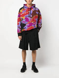 Versace Jeans Couture baroque-print cotton hoodie