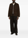 LEMAIRE boxy jacket in heavy garment-dyed broken twill