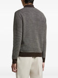 Peserico fine-knit polo-collar sweater
