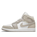 Air Jordan 1 Mid 'College Grey Linen' – 554724-082