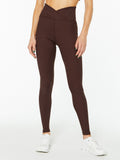 RIBBED VERONICA LEGGING OAK